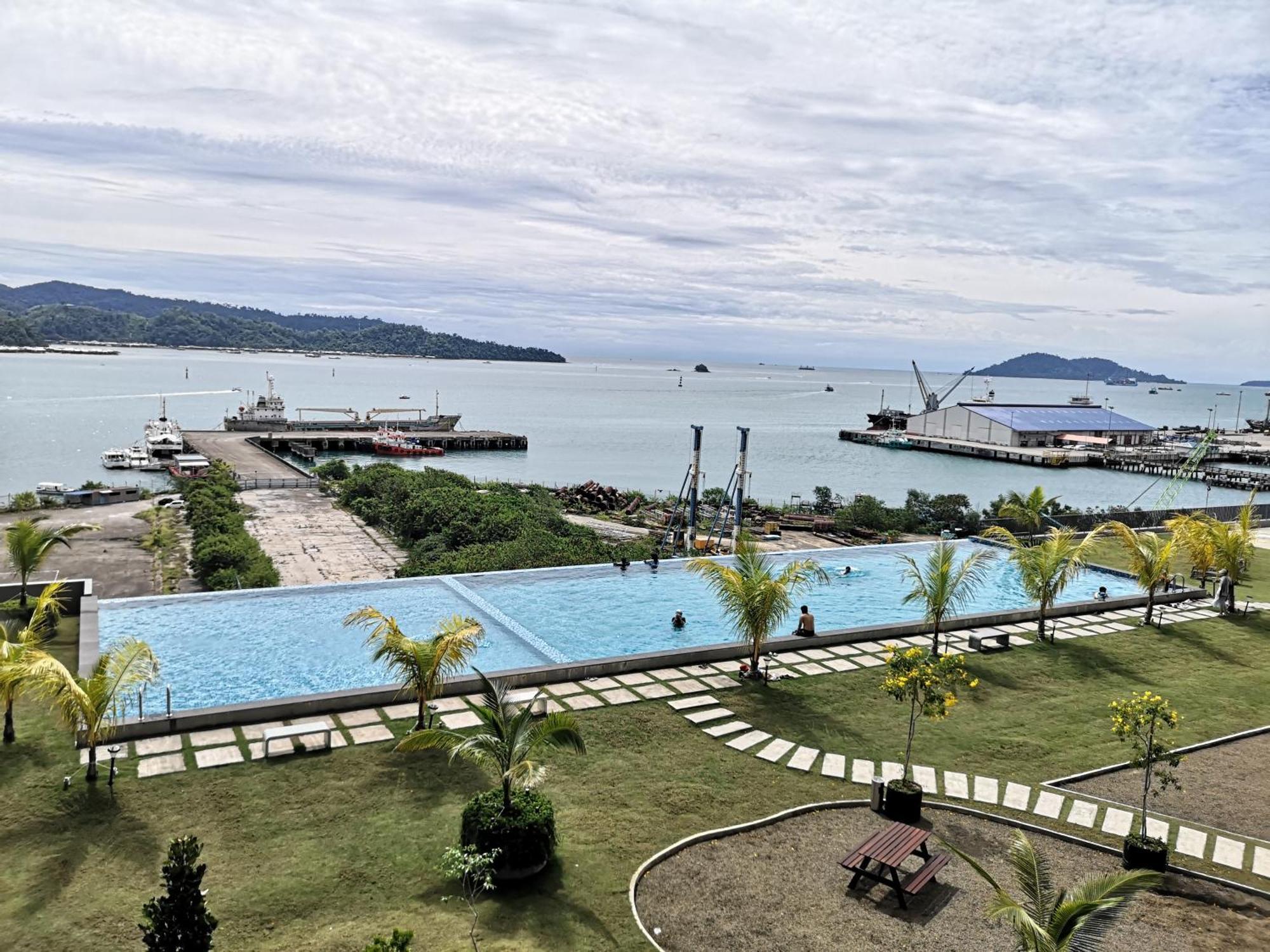 Jesselton Quay With City View Near Suria Sabah Mall & Jesselton Point โกตาคินาบาลู ภายนอก รูปภาพ